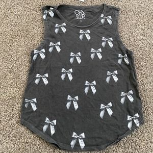 Chaser Men's Bow Tie Sleeveless T-Shirt - Small
